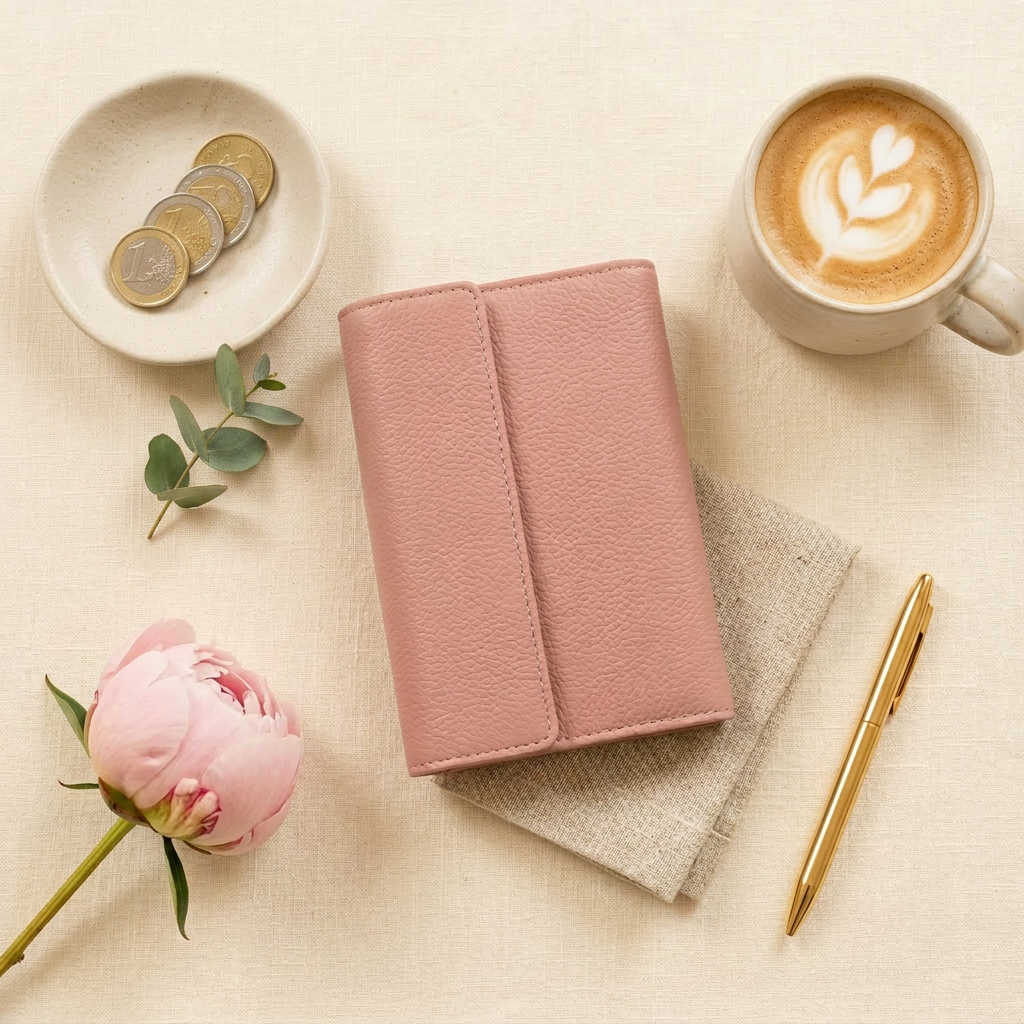 Blush Bifold Cash Wallet