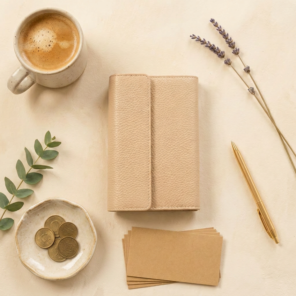 Sand Pebbled Budget Folio