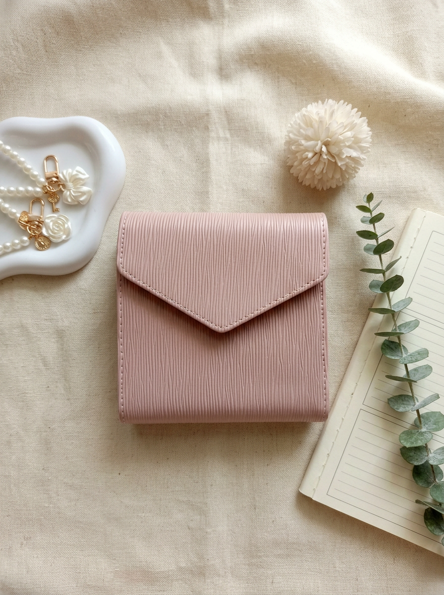 Mauve Envelope Wallet